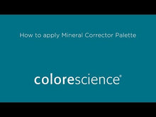 Cargar y reproducir el video en el visor de la galería, Mineral Corrector Palette SPF20 - COLORESCIENCE