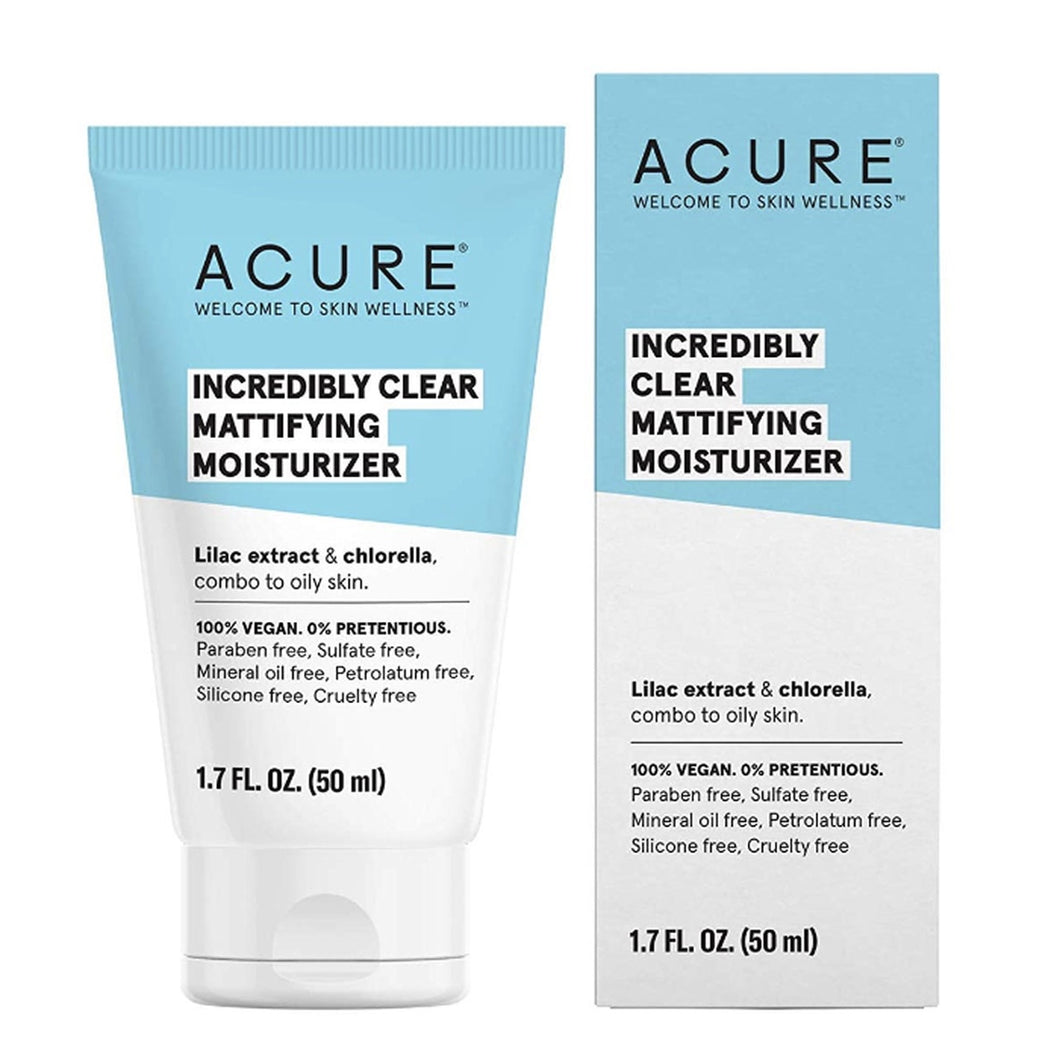 Incredibly Clear Mattifying Moisturizer - ACURE